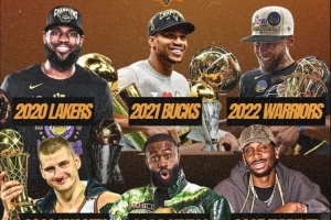 近6年夺冠难度？霍华德：20湖人最难 22勇士第2 雷霆5&绿军最轻松