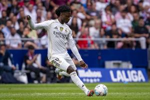 记者：阿森西奥、卡马文加、门迪、阿拉巴、贝林参加皇马合练