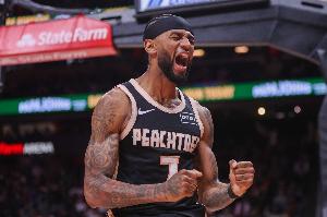 球星式数据！亚历山大-沃克近9场场均24.4分5板2.8助 三分44%