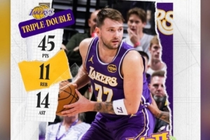 那我就好好养伤！文森特转发东契奇的45分11板14助大三双海报