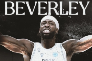 希腊球队塞萨洛尼基PAOK官宣：与贝弗利签约至赛季结束！