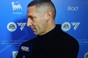 马特拉齐：没料到劳塔罗替补，但国米四名前锋都配得上首发