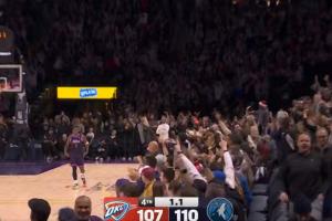 关键时刻一攻两防制胜！爱德华兹先帽SGA+保护篮板 最后又面断SGA