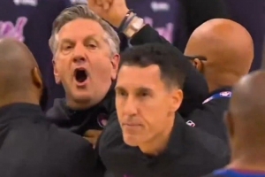 解说：今后联盟各路豪强打雷霆都可以主动吃T 来影响裁判吹罚尺度