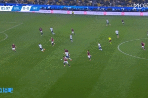 闪电进球！图拉姆1分12秒凌空侧勾破门，巴斯托尼助攻