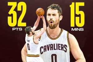 出场时间低于20分钟得分排行！乐福15分钟32分 马穆19分钟砍34分