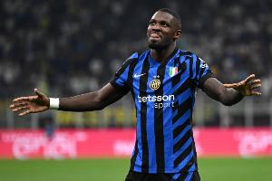 1分12秒闪击，图拉姆打进意超杯第二粒开场两分钟内的进球