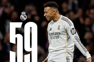 比肩传奇！皇马官方晒海报祝贺姆巴佩追平C罗纪录