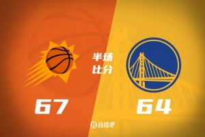 半场战报-勇士落后太阳3分 追梦遭逐 库里14+4 布克20+5 狄龙14分