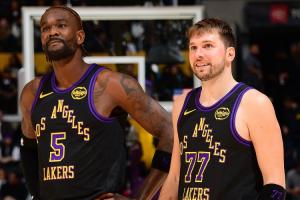 唯一后卫+断档领先！禁区命中率Top10：东契奇居首 湖人2中锋上榜