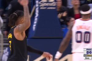 NCAA冠军后卫！理查德三分再进！已经6中6砍下20分