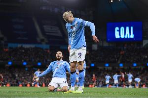 伊蒂哈德之王！哈兰德在英超主场57战已贡献59球14助攻