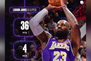 人情世故拿捏！因伤缺席的文森特赛后第一时间转发詹姆斯数据海报