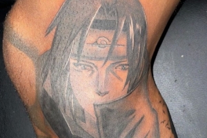 宇智波鼬铁粉！小凯文·波特每条动态都有他的照片 还有他的纹身