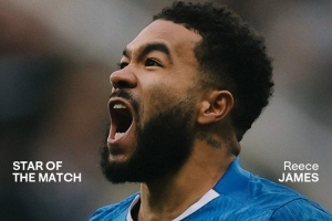 任意球破门！里斯·詹姆斯当选本轮英超切尔西队内最佳球员