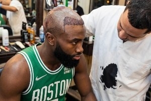 再也不用发际线粉了！ai恶搞杰伦·布朗植发 发际线效果完美