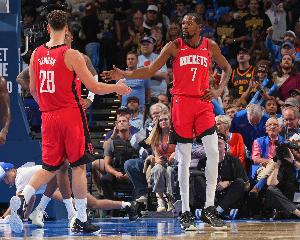 不会打关键球？火箭本赛季加时赛净效率值为-19.3 战绩1-4