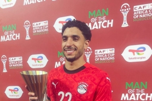 打进扳平球！官方：马尔穆什当选埃及2-1津巴布韦全场最佳球员