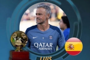 恩里克当选IFFHS年度最佳男足俱乐部教练，马雷斯卡第2弗里克第3