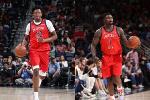 扎心🙃鹈鹕新秀奎因目前31场全勤 锡安7年仅两季出场数多于31场