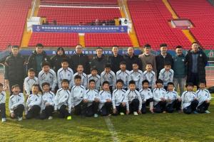 西班牙人足球俱乐部副主席访问中国足球学院