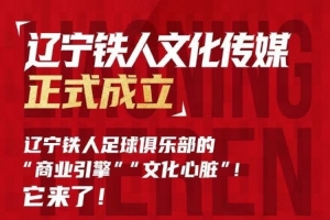 我们很高兴地宣布——辽宁铁人文化传媒有限公司，今天正式成立！