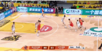 焦点战花了！塔克跌跌撞撞连过三人上篮2+1秀肌肉庆祝 分差30+