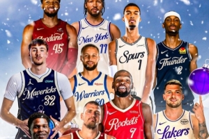 这能打几分？ESPN官宣重新设计了经典款圣诞大战球衣