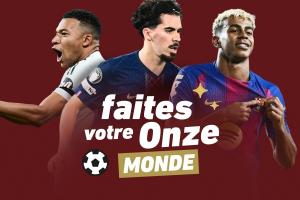 队报球迷票选2025年度11人：中前场巴萨占3席，锋线姆巴佩+登贝莱