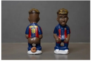 TA介绍亚马尔拉粑粑手办：加泰罗尼亚传统玩偶，梅西款式常年畅销