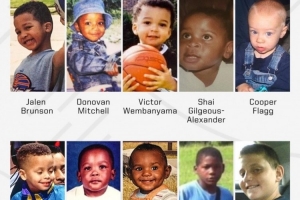 你能猜出几个？圣诞大战各队领军人物童年照！