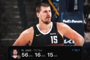 约基奇单个加时赛狂轰18分 创NBA常规赛历史新纪录！