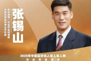 2025中国篮球名人堂名单杰出男运动员：张锡山