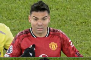 卡塞米罗不解！阿莫林解释换人：我觉得当时的情况他会很吃力