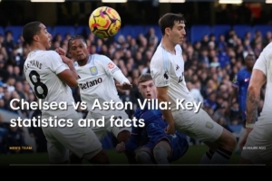 埃梅里共带领维拉在英超中5次与切尔西交手，战绩3胜1平1负