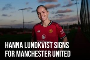 官方：曼联女足签下23岁瑞典女足国脚伦德奎斯特，签约至2029