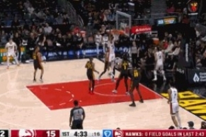 暂停没用？老鹰喊停后热火再拿6分又打停 一波10-0小高潮