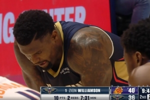 推土机来咯！锡安突破顶飞伊戈达罗2+1 替补7分半钟得分上双