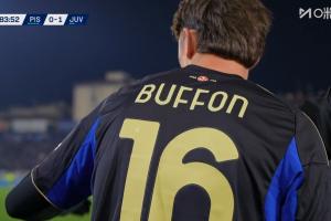 17岁路易斯·布冯对阵尤文替补登场，母亲在看台支持