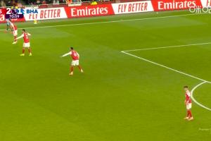 💰3亿防线！阿森纳下半场摆出因卡+加布+萨利巴+赖斯后防组合