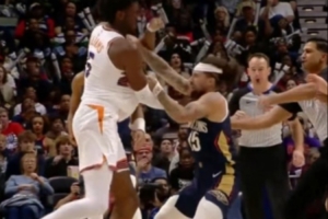 键盘侠|老六像人形吉娃娃🐶！太阳打架球员不是狄龙却是马威？