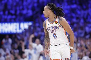 已2连败！明天雷霆主场迎战76人 杰林·威廉姆斯&吉昂缺席比赛