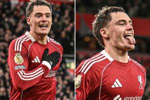 终于破荒！维尔茨攻入利物浦首球，庆祝时拍打胸前的队徽