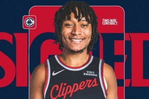 官宣！快船官方：球队正式以双向合同签下泰泰·华盛顿