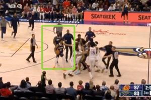 🥊我怕啊！普尔被拳击吓了一大跳 站在外围虚无劝架......