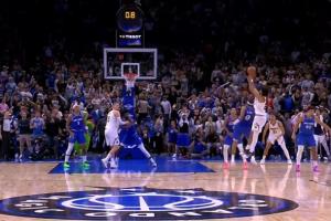 😦功亏一篑！掘金边线球险些失误 穆雷绝杀不中 魔术逃出生天