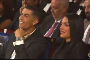 逗笑台下C罗😂亚马尔：大家只要知道，在家里我妈是老大！