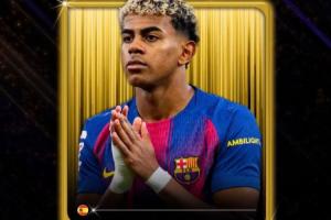 官方：亚马尔荣膺2025环足奖最佳前锋奖，击败登贝莱、姆巴佩