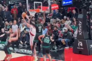 😭机会该把握啊！阿夫迪亚妙传瀚森 小杨篮底下转身打板没进啊