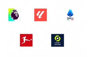 机构预测五大联赛前五概率：阿森纳拜仁皇马巴萨巴黎均100%